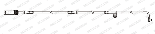 Warning Contact, brake pad wear (FWI369)