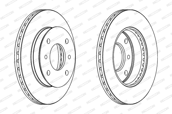 Brake Disc (DDF259)