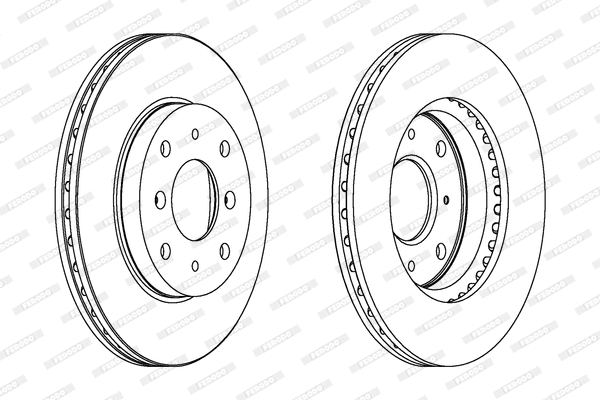 Brake Disc (DDF204)