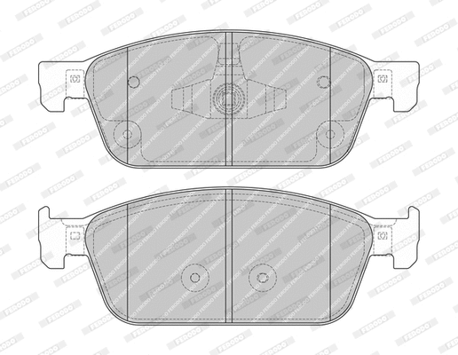 Brake Pad Set, disc brake (FDB4820-D)