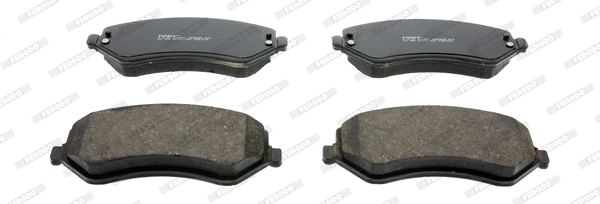 Brake Pad Set, disc brake (FDB1576)