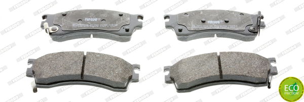 Brake Pad Set, disc brake (FDB950)