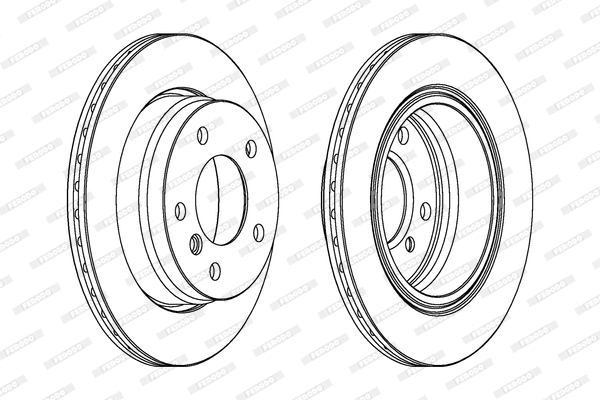 Brake Disc (DDF831)