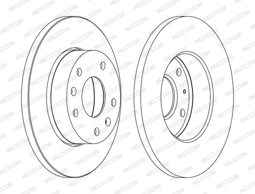 Brake Disc (DDF1100C)