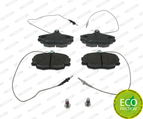 Brake Pad Set, disc brake (FDB4754)