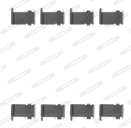 Accessory Kit, disc brake pad (FBA528)