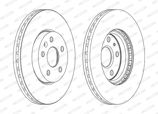 Brake Disc (DDF1722P-D)