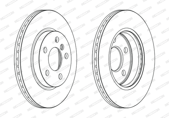 Brake Disc (DDF2651C)