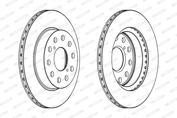 Brake Disc (DDF506)