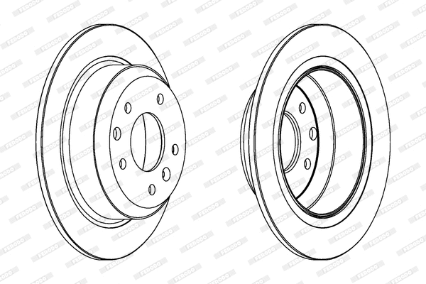 Brake Disc (DDF441)