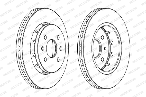Brake Disc (DDF1628)