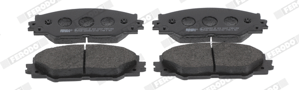 Brake Pad Set, disc brake (FDB4136W)