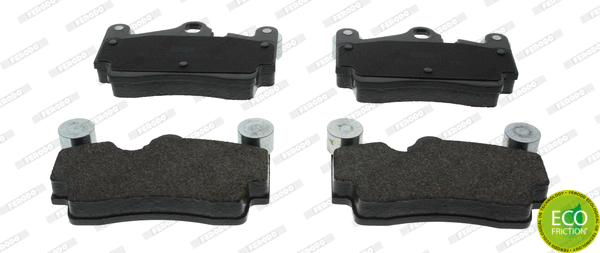 Brake Pad Set, disc brake (FDB1627)