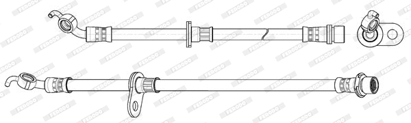 Brake Hose (FHY3297)