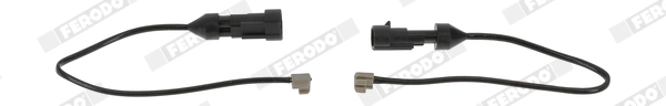 Warning Contact, brake pad wear