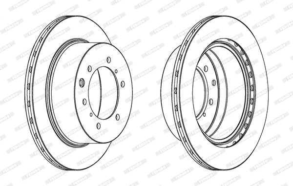 Brake Disc (DDF1954)