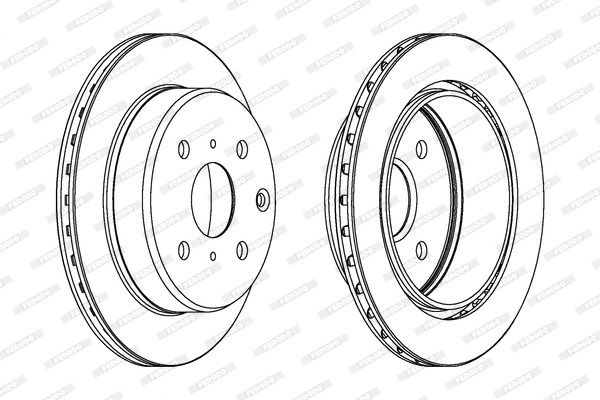 Brake Disc (DDF611)