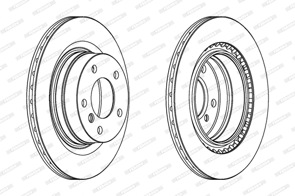 Brake Disc (DDF1549)