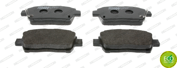 Brake Pad Set, disc brake (FDB1392)