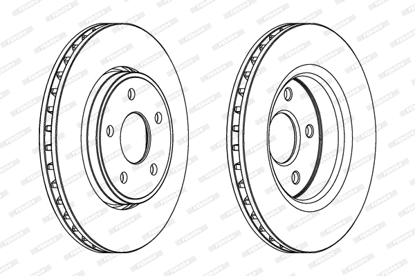 Brake Disc (DDF1593)