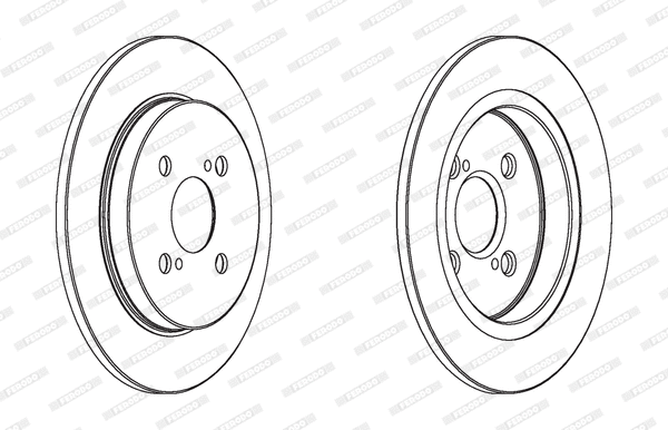 Brake Disc (DDF1781)