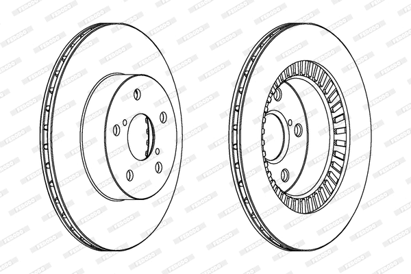 Brake Disc (DDF1009)