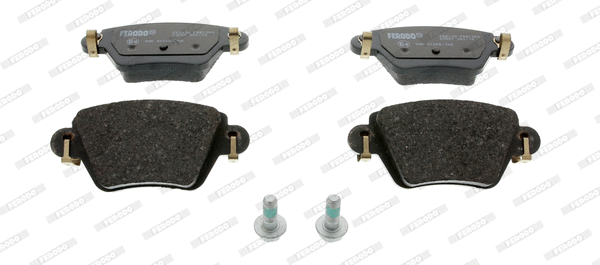 Brake Pad Set, disc brake (FDB1380)
