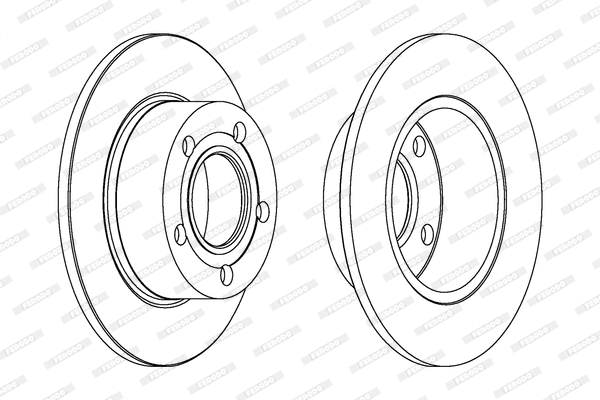 Brake Disc (DDF265)