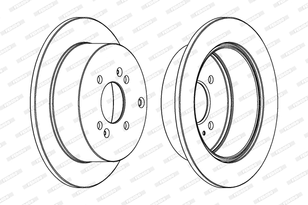 Brake Disc (DDF1794)