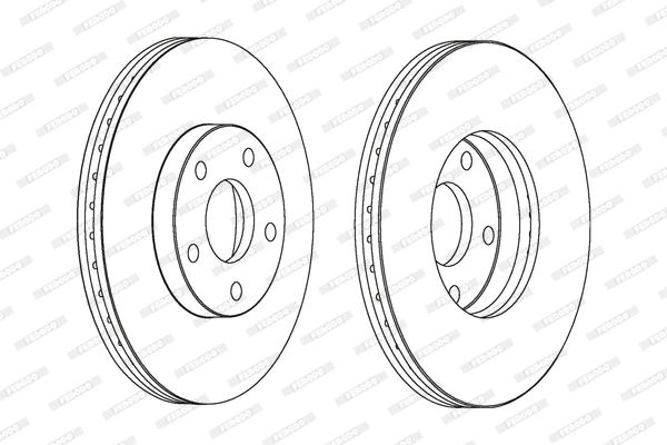 Brake Disc (DDF1172)