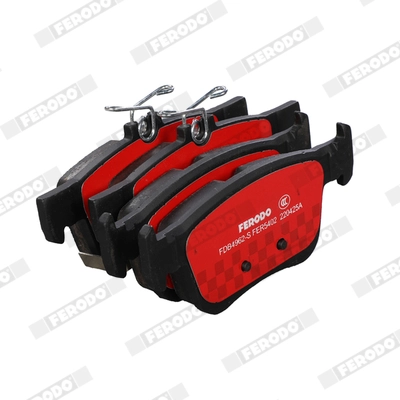 Brake Pad Set, disc brake (FDB4962-S)