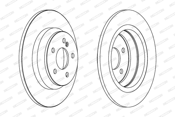 Brake Disc (DDF1675)