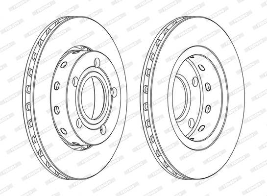 Brake Disc (DDF1887C)