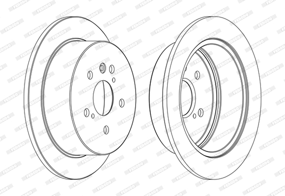 Brake Disc (DDF1545C-1-D)