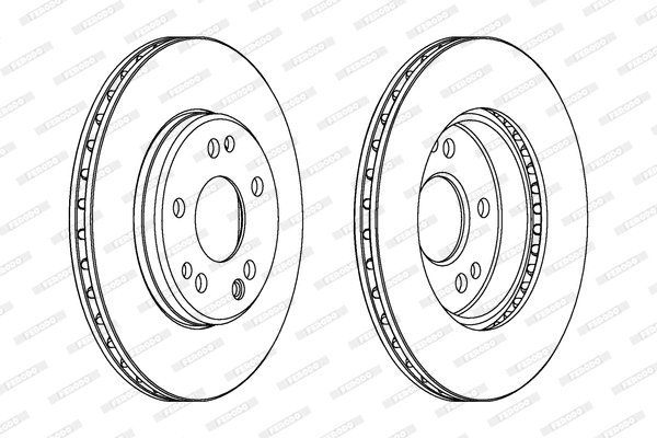 Brake Disc (DDF181)