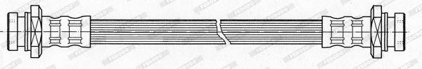Brake Hose (FHY2585)
