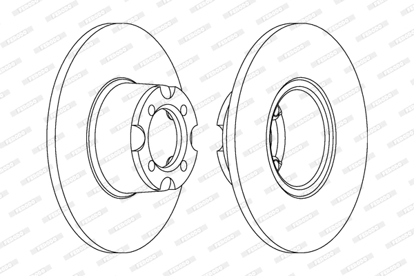 Brake Disc (DDF535)