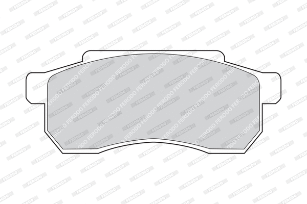 Brake Pad Set, disc brake (FDB305)