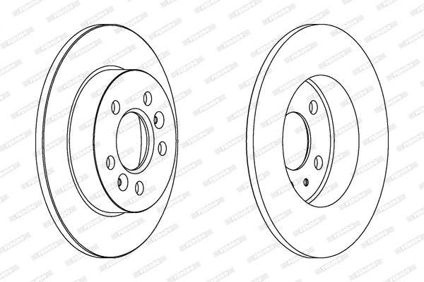 Brake Disc (DDF556)