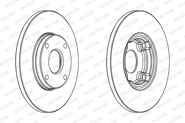 Brake Disc (DDF422)