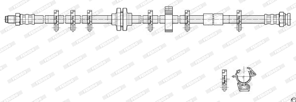 Brake Hose (FHY2939)