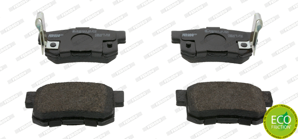 Brake Pad Set, disc brake (FDB1679)