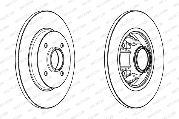 Brake Disc (DDF1735)