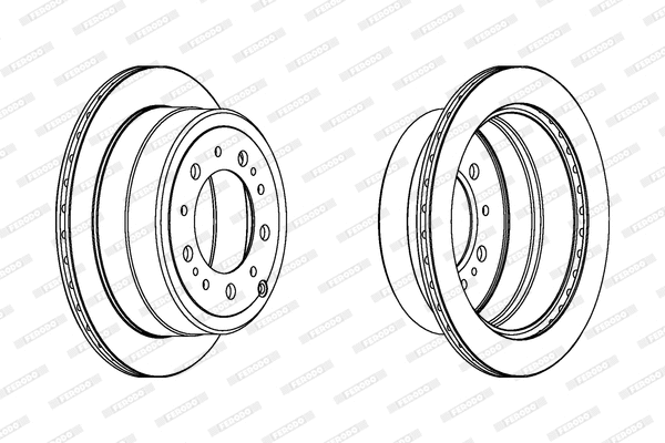Brake Disc (DDF1597)