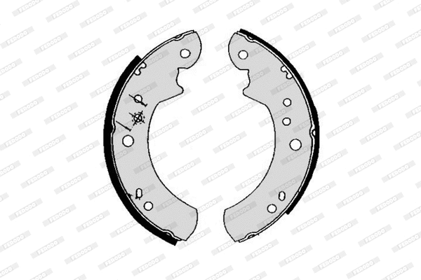 Brake Shoe Set (FSB396)