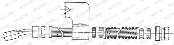 Brake Hose (FHY3143)
