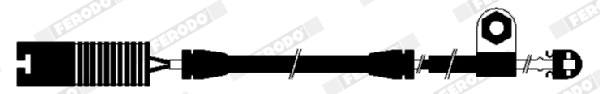 Warning Contact, brake pad wear