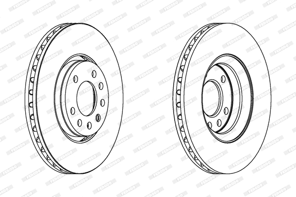 Brake Disc (DDF1215)