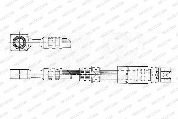 Brake Hose (FHY2237)