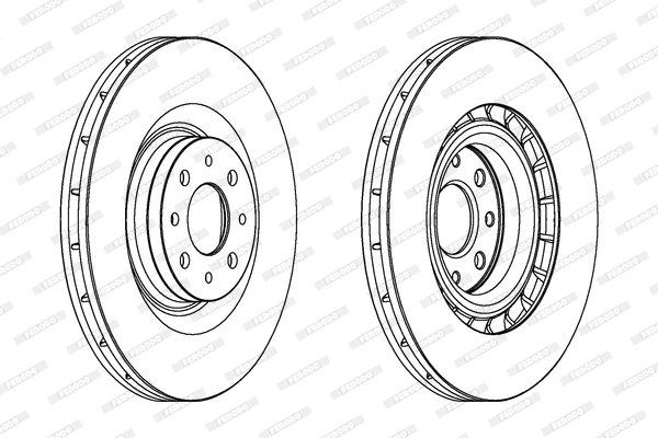 Brake Disc (DDF1745)